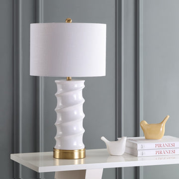 Taipei 28" Ceramic LED Table Lamp - JONATHAN Y